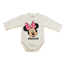 Hosszú ujjú bolyhos baba body Minnie egér mintával kombidressz, body