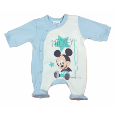 Hosszú ujjú elöl patentos baba rugdalózó Mickey egér mintával rugdalózó