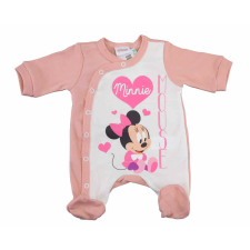  Hosszú ujjú elöl patentos rugdalózó Minnie egér mintával rugdalózó