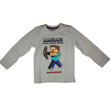 Hosszú ujjú fiú póló Minecraft mintával gyerek póló