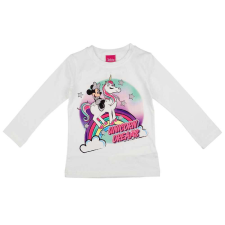  Hosszú ujjú kislány póló Minnie egér mintával - 122-es méret gyerek póló