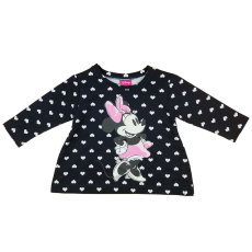  Hosszú ujjú kislány tunika Minnie egér mintával
