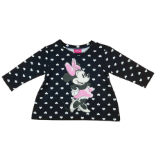Hosszú ujjú kislány tunika Minnie egér mintával gyerek póló