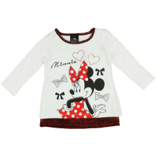 Hosszú ujjú kislány tunika Minnie egér mintával babapóló, ing