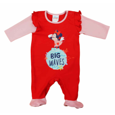 Hosszú ujjú rugdalózó Minnie egér mintával rugdalózó