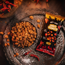  Hot Chip Chilli Peanuts bundázott mogyoró 70g előétel és snack