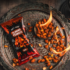 Hot Chip Flaming Peanuts bundázott mogyoró 70g előétel és snack
