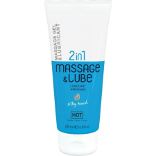 Hot Massage & Glide Gel 2in1 Silky Touch 200 ml masszázsolaj és gél
