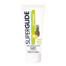 HOT Superglide edible lubricant waterbased – PINEAPPLE 75 ml – vízbázisú síkosító síkosító