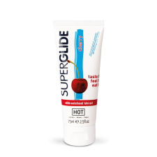 Hot Superglide edible lubricant waterbased - CHERRY - 75ml síkosító