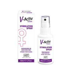 Hot V-Activ Stimulation Spray for Women - 50ml vágyfokozó