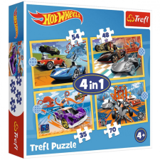  Hot Wheels 4 az 1-ben puzzle - Trefl puzzle, kirakós