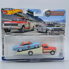 Hot Wheels Chevrolet Impala + Chevy Ramp Truck 1:64 makett