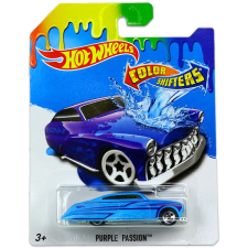 Hot Wheels City: színváltós Purple Passion kisautó autópálya és játékautó