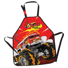 Hot Wheels festőköpeny - Monster Trucks konyhakészlet