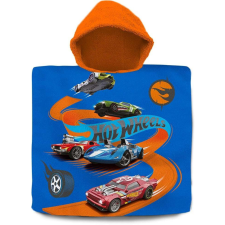 Hot Wheels Hot Wheels plüss-frotír poncsó törölköző 60x120 cm babatörülköző, kifogó