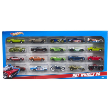 Hot Wheels húszdarabos autócsomag autópálya és játékautó