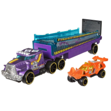 Hot Wheels Kamion + kisautó autópálya és játékautó