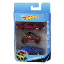 Hot wheels kisautó 3 darabos készlet - többféle autópálya és játékautó