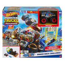 Hot Wheels : Monster Truck Live Aréna Elődöntő Smash Race kihívás autópálya és játékautó