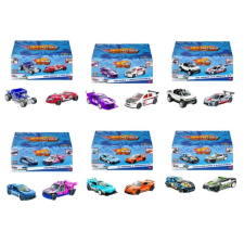 Hot Wheels visszahúzható autó 2-csomag autópálya és játékautó