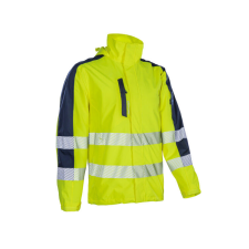 HOTARU HI-VÍZ SÁRGA SOFTSHELL DZSEKI_3XL láthatósági ruházat