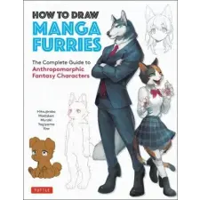 How to Draw Manga Furries – Madakan,Muraki idegen nyelvű könyv