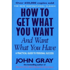  How To Get What You Want And Want What You Have – John Gray idegen nyelvű könyv