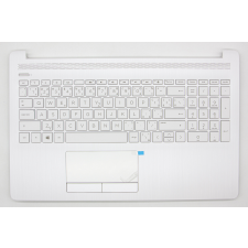 HP 15-DA000, 15T-DA100, 15-DB000, 15Z-DB000 sorozathoz gyári új fehér cseh billentyűzet modul touchpaddal (L20388-FL1) laptop alkatrész