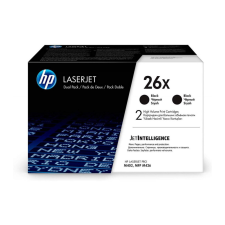 HP 26X 2 darabos nagy kapacitású LaserJet tonerkazetta fekete (CF226XD) nyomtatópatron & toner