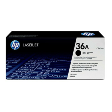  HP 36A (CB436A) Fekete Lézertoner - LaserJet P1505, M1522 sorozathoz - 2000 oldal nyomtatópatron & toner