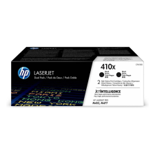 HP 410X 2 darabos nagy kapacitású LaserJet tonerkazetta fekete (CF410XD) (CF410XD) nyomtatópatron & toner
