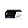 HP 410X 3 darabos nagy kapacitású LaserJet tonerkazetta ciánkék/bíbor/sárga  (CF252XM) (CF252XM)
