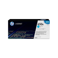 HP 650A Cyan Lézertoner - Eredeti nyomtatópatron & toner