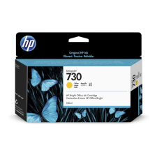 HP 730 DesignJet tintapatron 130ml sárga (P2V64A) nyomtatópatron & toner