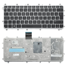 HP 785454-211 gyári új, fekete magyar laptop billentyűzet + ezüst keret laptop alkatrész