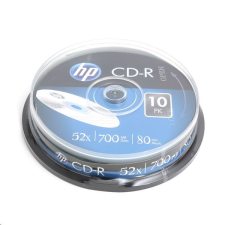 HP 80'/700MB 52x CD lemez hengeres 10db/henger (HPCD10) írható és újraírható média