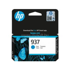 HP 937 Eredeti cián tintapatron (800 oldal) (4S6W2NE) nyomtatópatron & toner