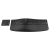 HP BPS ATTACH HP vezeték nélküli billentyűzet Ergonomic 965 - fekete (7E756AA#AKC)