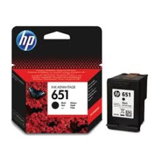 HP C2P10AE 651 fekete eredeti tintapatron nyomtatópatron & toner