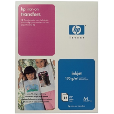 HP C6050 Iron-On T-Shirt Transfers inkjet papír A4 10 ív 170gr. fotópapír