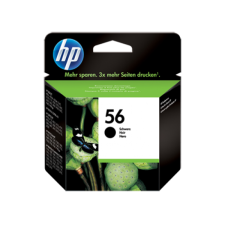 HP C6656AE Tintapatron Black 520 oldal kapacitás No.56 nyomtatópatron & toner
