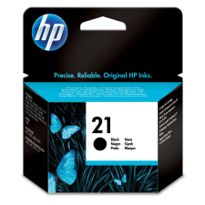 HP c9351ae tintapatron black 190 oldal kapacitás no.21 nyomtatópatron & toner