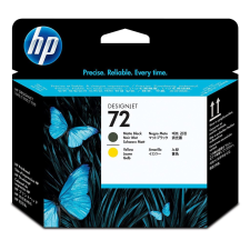 HP C9384A matt fekete és sárga DesignJet nyomtatófej (72) nyomtatópatron & toner