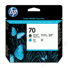HP C9404A Tintapatron fej DesignJet Z2100 nyomtatóhoz, HP 70 kék, matt fekete (TJHC9404A) nyomtatópatron & toner