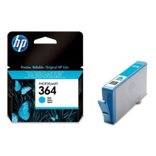 HP CB318EE Tintapatron Photosmart C5380, C6380, D5460 nyomtatókhoz, HP 364 kék, 300 oldal nyomtatópatron & toner