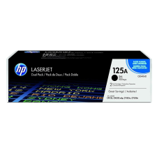HP CB540AD (125A) 2-pack Black toner nyomtatópatron & toner