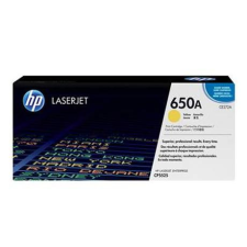 HP CE272A (650A) sárga eredeti toner nyomtatópatron & toner