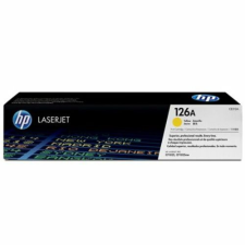 HP CE312A Toner Yellow 1.000 oldal kapacitás No.126A nyomtatópatron & toner