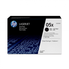 HP CE505XD (05X) 2-pack Black toner nyomtatópatron & toner